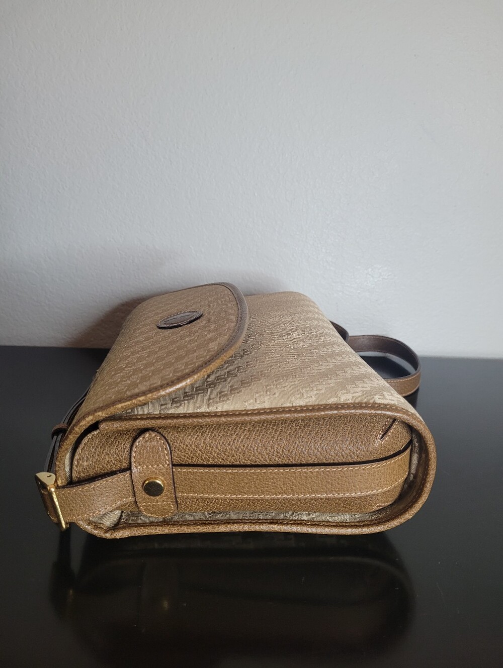 Vintage Gucci Monogram  Shoulder Crossbody Bag - Picture 6 of 16